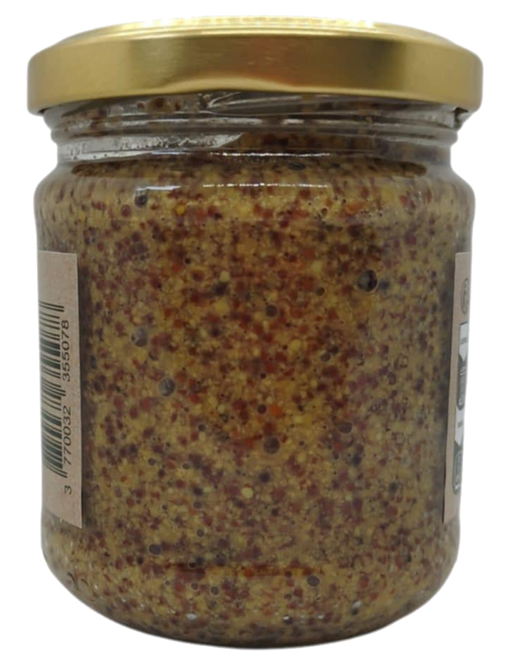 Moutarde à l'ancienne au Miel