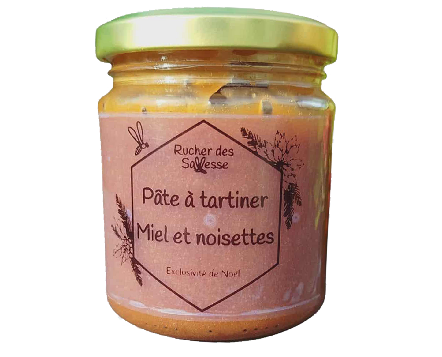 Pâte à tartiner Miel et noisettes  "Exclusivité Noël"