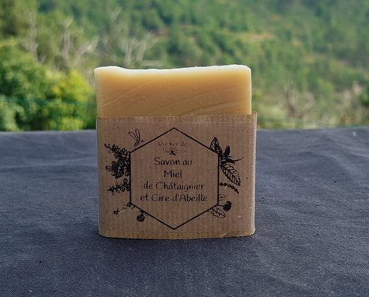 Savon au Miel de châtaignier et cire d'Abeille