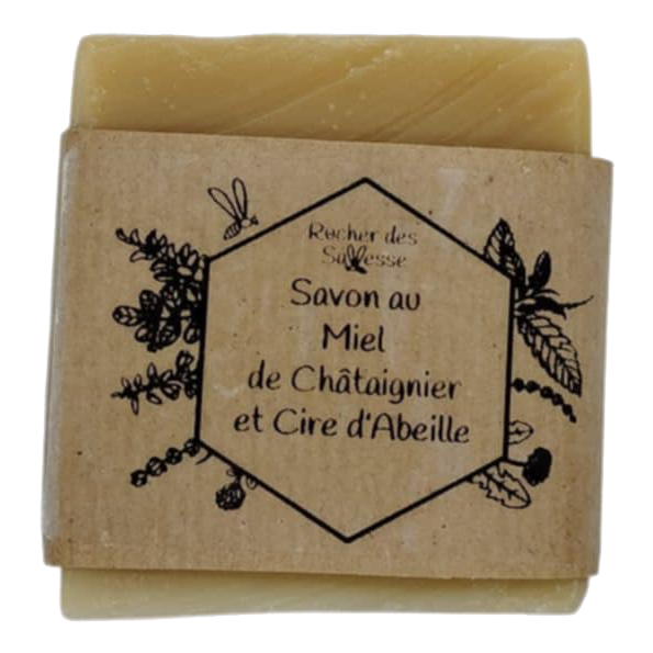 Savon au Miel de châtaignier et cire d'Abeille